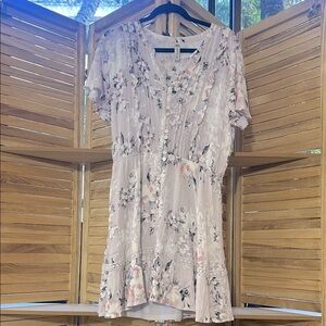 ❤️ 3/$15 American Rag Cie Floral Button-Down Women's Dress